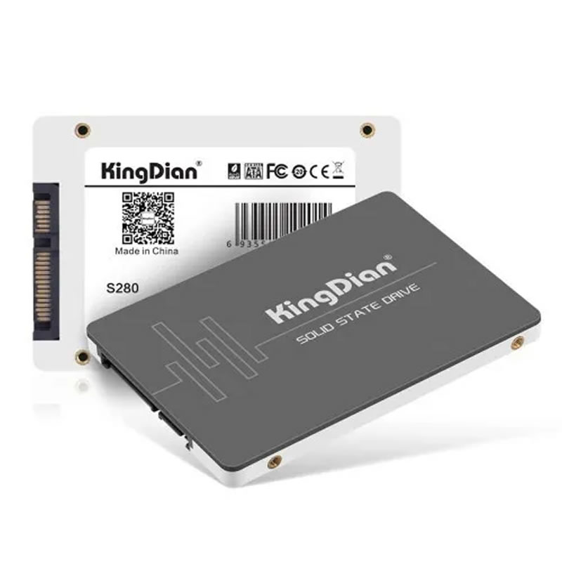 SSD Kingdian 120GB SATA 2 5 Leitura 500MB s Gravação 350MB s