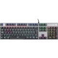 Teclado Mecânico Gamer Fortrek Black Hawk, USB, Rainbow, Switch Blue, Grafite - 70548