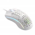 Mouse Gamer Redragon Storm Lunar White, RGB, 12400DPI, 7 Botões, Branco - M808W-RGB