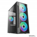 Gabinete Gamer BrazilPC BPC-C3147, Lateral de Vidro, Preto, Sem Fonte - BPC-C3147