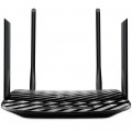 Roteador Wireless TP-Link Archer C6 AC1300, MU-Mimo V3 Full Gigabit 10/100/1000MBPS, 4 Antenas, Preto