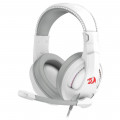 Headset Gamer Redragon Cronus White, RGB, 40mm, USB e P3, Branco - H211W-RGB