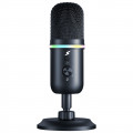 Microfone Gamer SuperFrame Voice, RGB, USB, Preto - MSF-VOICE-RGB
