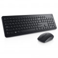 Teclado e Mouse Sem Fio Dell KM3322W, USB, ABNT2, Preto - 580-BBBB