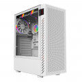 Gabinete Gamer PCYes Bolter White Ghost, ATX, Mid-Tower, Vidro Temperado, Sem Fonte e Fan, Branco - GBWGPBR