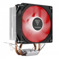 Cooler Para Processador Gamdias BOREAS E1-210, LED Vermelho, 92mm, Intel e AMD, Preto - BOREAS E1-210 RED