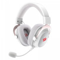 Headset Gamer Redragon Zeus Pro White, Sem Fio, Bluetooth, Microfone Destacável, Surround 7.1, Branco - H510W-PRO