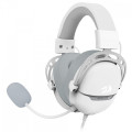 Headset Gamer Redragon Aurora White, USB, Drivers 40mm, Surround 7.1, Branco - H376WG