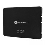 SSD Goldentec GT Bulk, 240GB, SATA 2.5", Leitura 450MB/s, Gravação 400MB/s, Preto - 66035