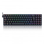 Teclado Gamer Mecânico Redragon Ashe, RGB, Switch Blue, ABNT2, Preto - K626-KB-B (PT-BLUE)