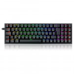 Teclado Gamer Mecânico Redragon Pollux, RGB, Switch Blue, ABNT2, Preto - K628-RGB-B (PT-BLUE)