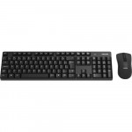 Kit Teclado e Mouse Sem Fio Philips, Wireless, Preto - SPT6501B