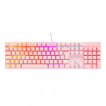 Teclado Mecânico Gamer Dazz Orion Essential, RGB, Switch YH Blue, ABNT2, Rosa - 62000132