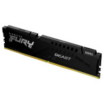 Memória Kingston Fury Beast, 8GB, 5200Mhz, DDR5, Preto - KF552C40BB-8