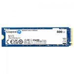 SSD Kingston 500GB NV3, M.2 2280 PCIe, NVMe, Leitura: 5000MB/s e Gravação: 3000MB/s - SNV3S/500G