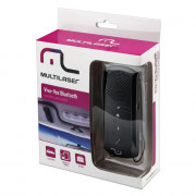 Kit Viva Voz Bluetooth Multilaser, Compatível  Com Smartphones Tablets e Iphone, Preto - AU201