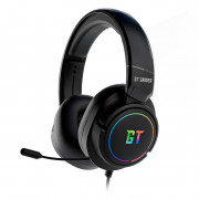 Headset Gamer Goldentec, LED RGB, USB, Surround 7.1 Digital, Preto - GT Nebula