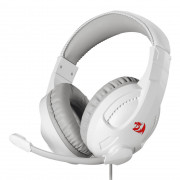 Headset Gamer Redragon Cronus White, RGB, 40mm, USB e P3, Branco - H211W-RGB