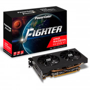 Placa de Vídeo PowerColor AMD Fighter Radeon RX 6500 XT, 4GB, GDDR6, FSR, Ray Tracing - AXRX 6500 XT 4GBD6-DH/OC