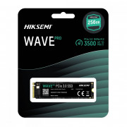 SSD Hiksemi Wave Pro (P), 256GB, M.2 2280 NVMe, Leitura 3230MB/s, Gravação 1240MB/s, Preto - HS-SSD-WAVE PRO(P) 256G