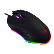 Mouse Gamer C3Tech, LED Multicores, 6 Botões, 3200DPI, Preto - MG-120BK