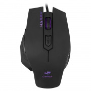 Mouse Gamer C3Tech Harpy, LED Multicores, 6 Botões, 3200DPI, Preto - MG-100BK