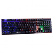 Kit Teclado e Mouse Gamer Dazz Diamond Dust, Rainbow, USB 2.0, Preto - 62000098