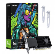 Placa de Vídeo PCYes Edge G210, NVIDIA GeForce 1GB, DDR3, 64Bit, Low Profile, VGA DVI HDMI - PPE210DR3SFBR