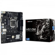 Placa Mãe Biostar H510MHP R2.0, Chipset Intel H510, LGA1200, DDR4, Micro ATX, VGA/HDMI