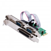 Placa PCI Express Com 2 Serial e 1 Paralela Lotus, PC-15 - LT-P230