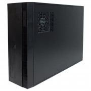 Gabinete Slim BrazilPC BPC-S1-04, Mini-ITX, Micro-ATX, Fonte 200W, USB 2.0, Preto - BPC-S1-04