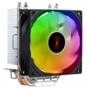 Cooler para Processador PCyes LORX, Rainbow, LED, TDP 100W, Intel e AMD, 92mm, Preto - ACLX92RBV2