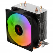 Cooler para Processador PCyes LORX, Rainbow, LED, TDP 100W, Intel e AMD, 92mm, Preto - ACLX92RBV2