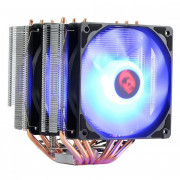 Aircooler Redragon Rind RGB, LED RGB, Intel e AMD, 120mm, Preto - CC-1054-RGB