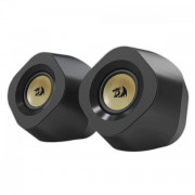 Caixa de Som Redragon Kaidas, RGB, Bluetooth/USB/3,5mm, Stereo 2.0, Preto - GS590