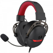 Headset Gamer Redragon Aurora Black, USB, Drivers 40mm, Surround 7.1, Preto - H376BR