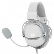 Headset Gamer Redragon Aurora White, USB, Drivers 40mm, Surround 7.1, Branco - H376WG