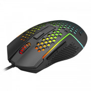 Mouse Gamer Redragon Reaping Plus Black, RGB, 6 Botões, 52000DPI, Preto - M987P-K V2