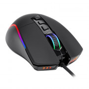 Mouse Gamer Redragon Plank RGB, 16000 DPI, 9 Botões Programáveis, Preto - M812-RGB