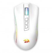 Mouse Gamer Redragon Cobra Pro White, RGB, Wireless, Sem Fio, 16000DPI, 8 Botões Programáveis, Branco - M711W-PRO