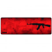 Mousepad Gamer Rise Mode Speed, AK47, Estendido (900x300mm), Vermelho - RG-MP-06-AKR