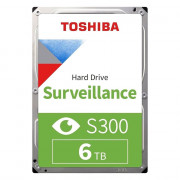 HD Toshiba Surveillance S300, 6TB, 5400 RPM, SATA - HDWT860UZSVA