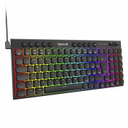 Teclado Mecânico Gamer Redragon Sion, RGB, Low-Profile, Switch Brown, ABNT2, Preto - K653-RGB (PT-BROWN)