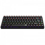 Teclado Gamer Mecânico Redragon Phantom, RGB, USB, Switch Brown, ABNT2, 75%, Preto - K629-KB (PT-BROWN)