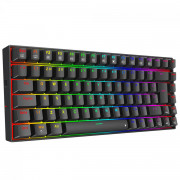 Teclado Gamer Mecânico Redragon Phantom, RGB, USB, Switch Brown, ABNT2, 75%, Preto - K629-RGB (PT-BROWN)