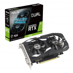 Placa de Vídeo Asus NVIDIA GeForce RTX 3050, 6GB GDDR6, 128Bit, DVI HDMI DP - 90YV0K61-M0NA00