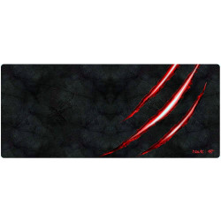 Mousepad Gamer Havit Control, Médio (700x300mm), Preto e Vermelho - HV-MP860