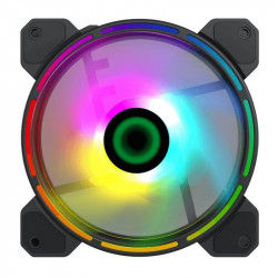 Cooler FAN Gamemax, 120mm, ARGB, Preto - FN-12RAINBOW-D