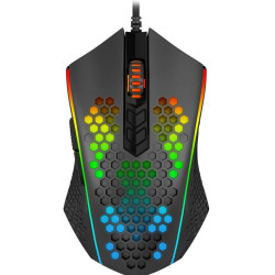 Mouse Gamer Redragon Memeanlion Honeyco, 12400 DPI, 7 Botões, Preto - M809-K