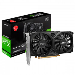 Placa de vídeo MSI NVIDIA GeForce RTX 3050 VENTUS 2X OC, 6GB GDDR6, 92Bit, DLSS, 2X HDMI/DP - 912-V812-016